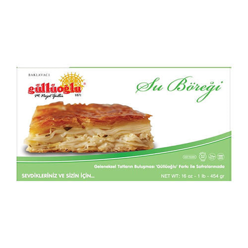Güllüoğlu Layered Cheese Borek 454g (Frozen) - Su Böreği
