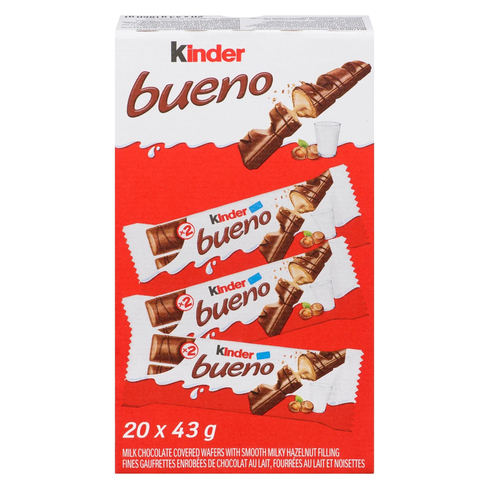 Kinder Bueno Milk Chocolate 20x43g