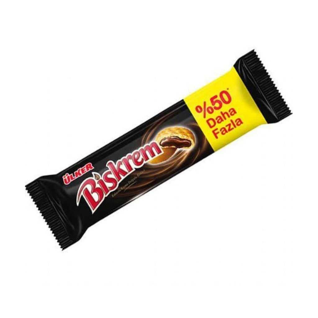 Ülker Biskrem %50 Extra Chocolate Filled Biscuit 150g - Ülker Biskrem Çikolata Dolgulu Bisküvi %50 Fazla