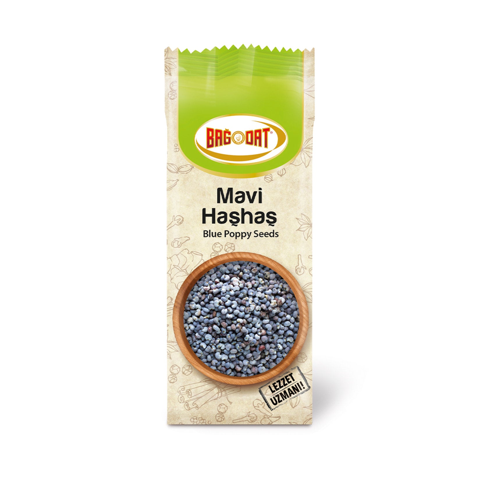 Bagdat Blue Poppy Seeds (Mavi Haşhaş) - 80g
