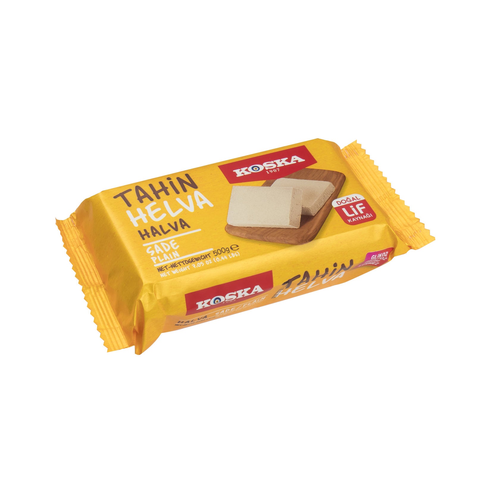 Koska 500g Plain Halva (Halal&Vegan)