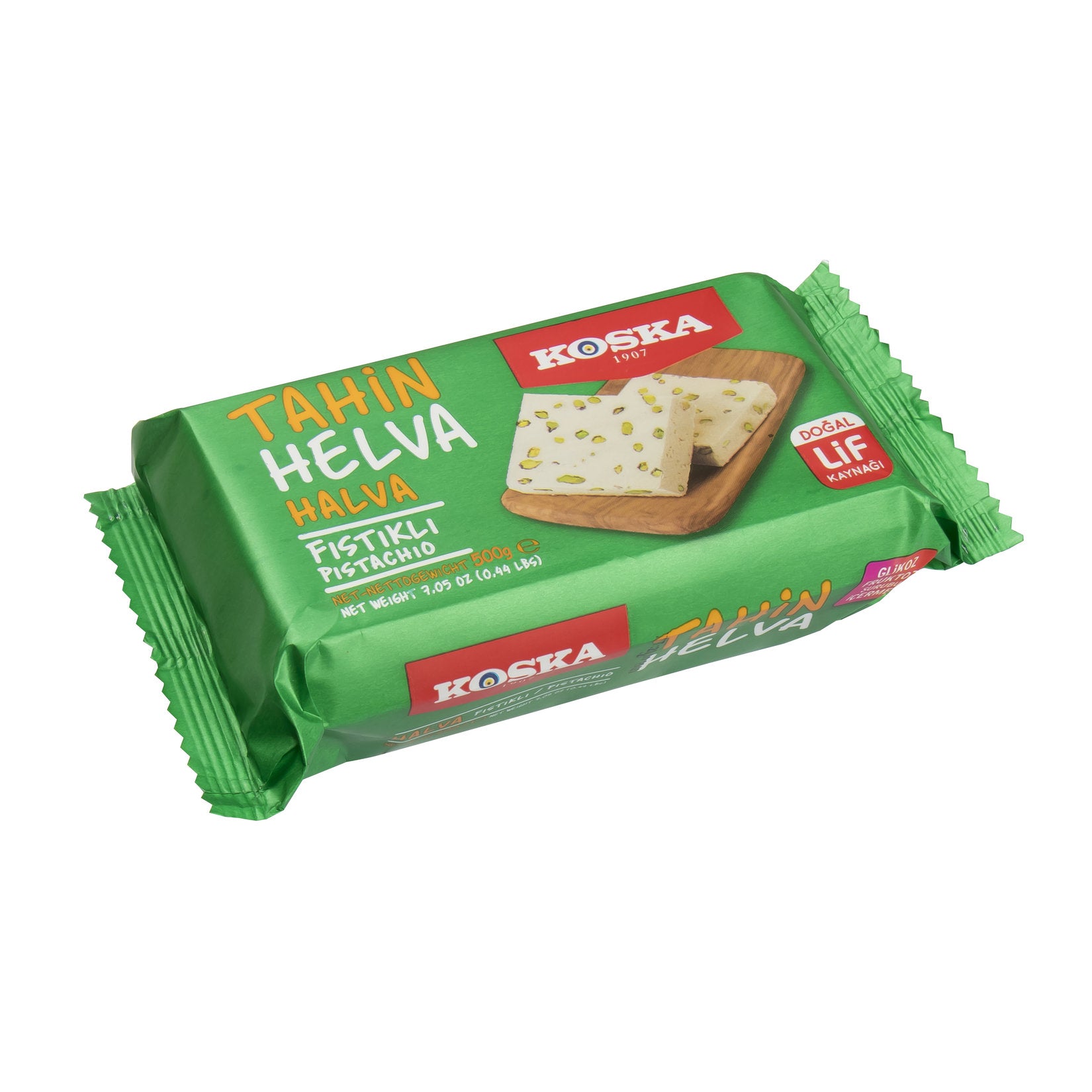 Koska 500g Halva with Pistachio (Halal&Vegan)