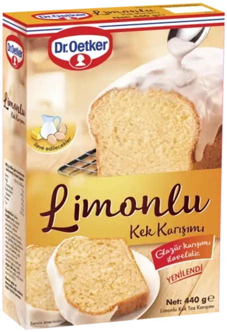Dr. Oetker Lemon Cake Mix 440g Dr. Oetker Limonlu Kek Karışımı