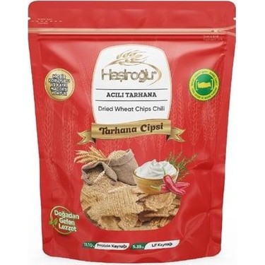 Hasiroglu Wheat Chips with Yoghurt and Chili 450g (Tarhana Cipsi)