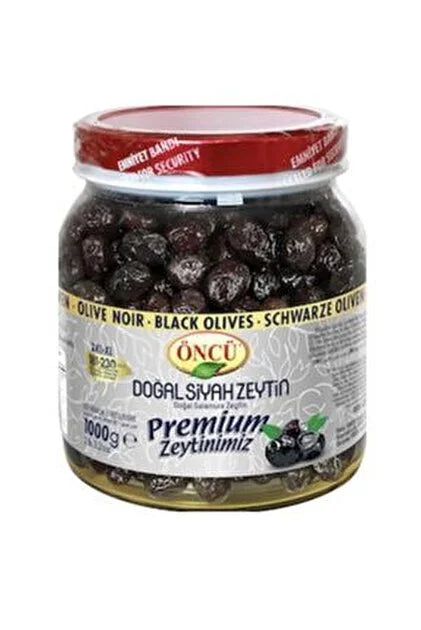 Oncu Premium Black Olives 2XL-L 1000g