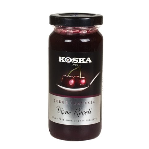 Koska No Sugar Added Sour Cherry Jam - 290g