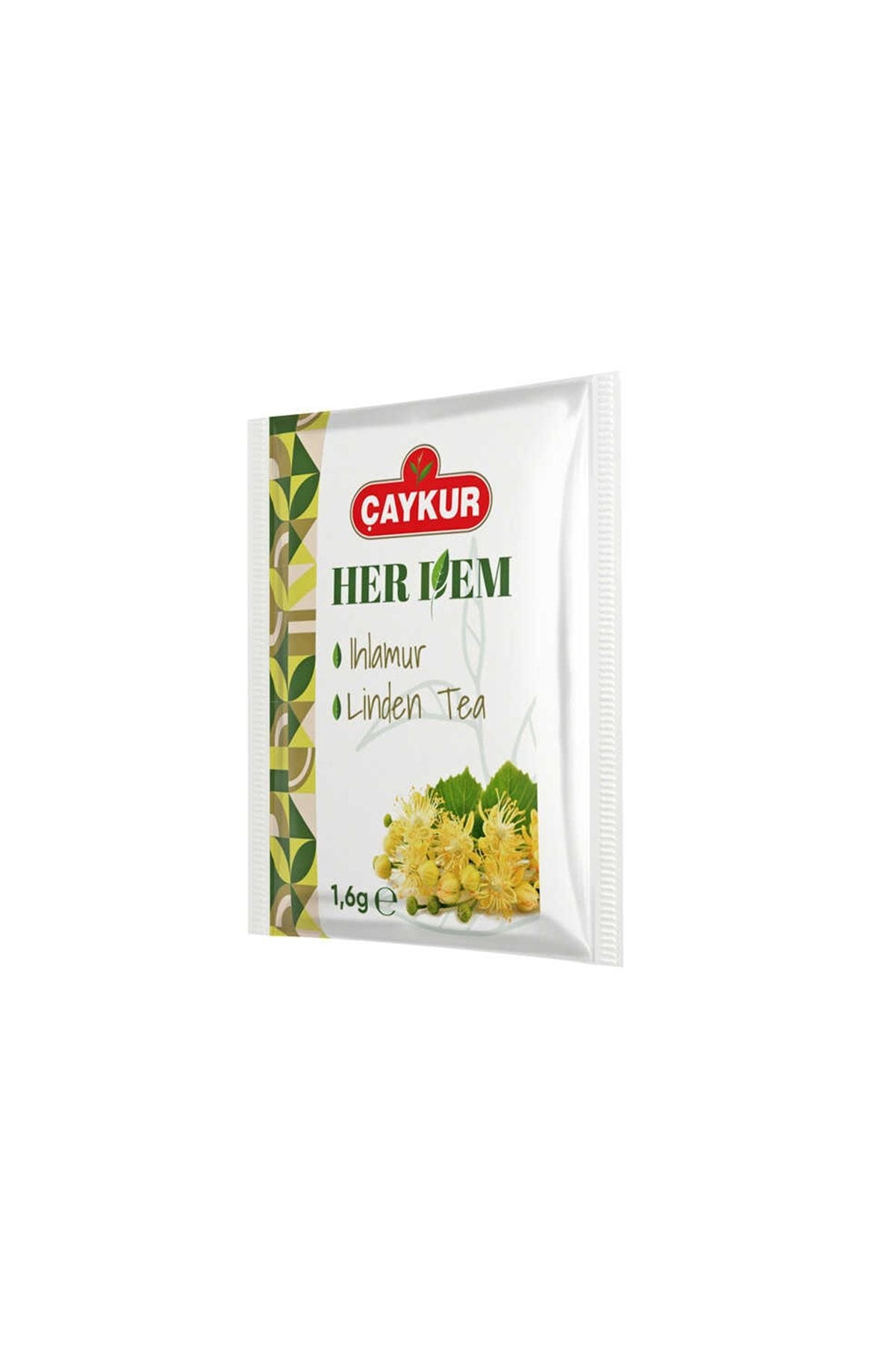 Çaykur Her Dem Linden Tea Mixed Herbal Tea - 160g (100 Count) - Çaykur Ihlamur Poşet Çay
