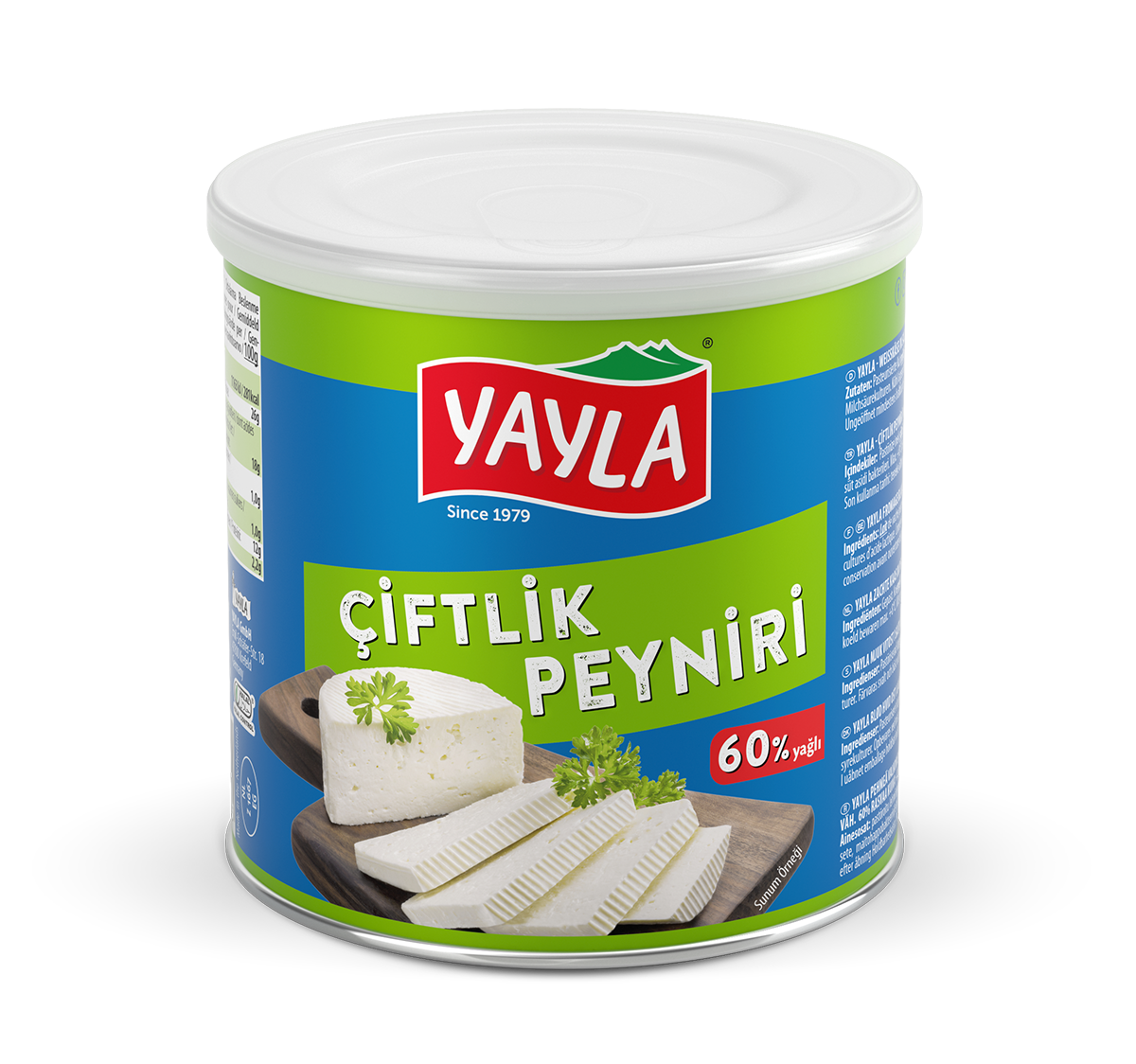 Yayla White Cheese in Brine %60 Fat 400g