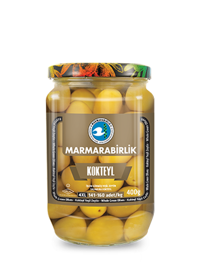 Marmarabirlik Natural Kokteyl Green Olives