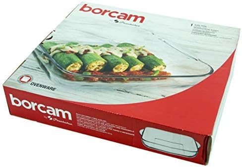 Paşabahçe Borcam Glass Tray 28x28 CM