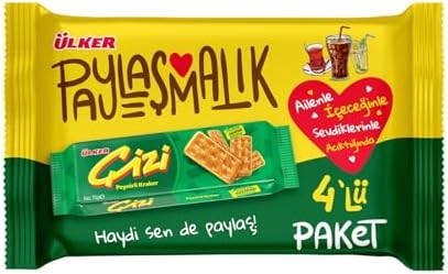 Ülker Çizi Biscuits 4 Packs
