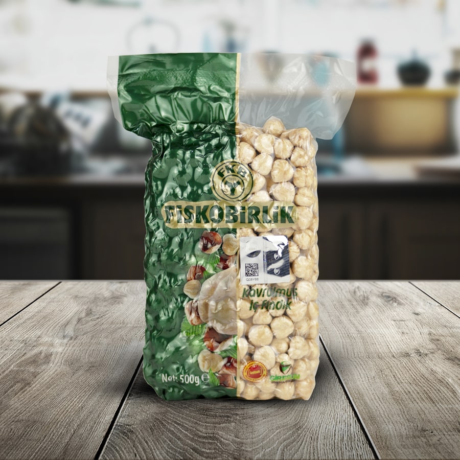 Fiskobirlik Roasted Hazelnuts – 250g, 500g & 1000g - Fiskobirlik Kavrulmuş Fındık