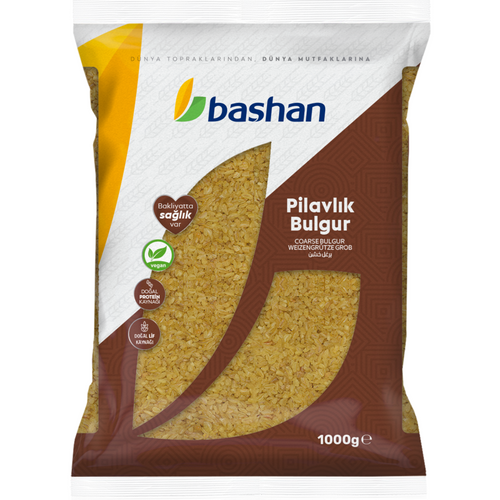 Başhan Coarse Bulgur 1000g - Başhan Pilavlık Bulgur