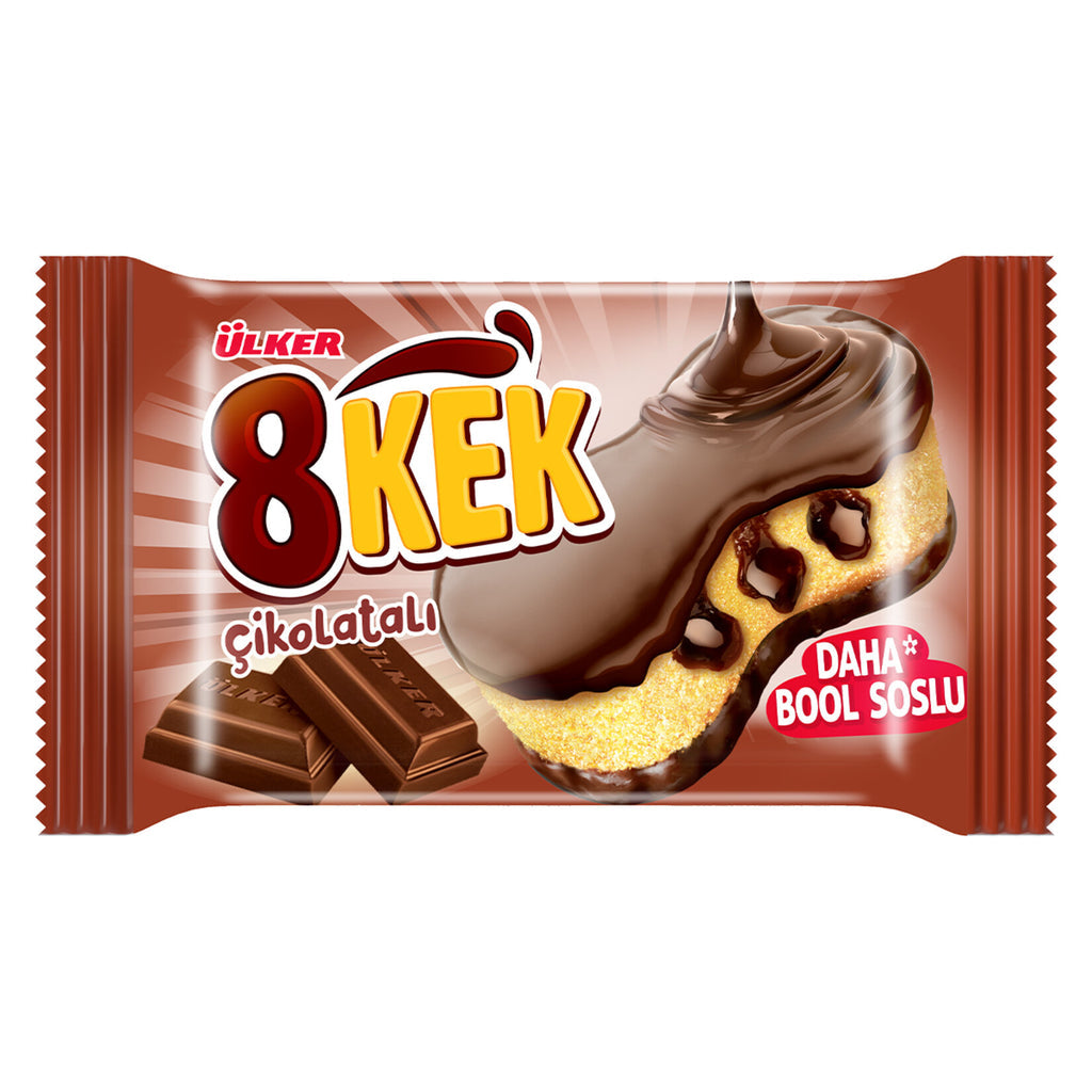 Ulker 8 Kek Chocolate Cake 55g
