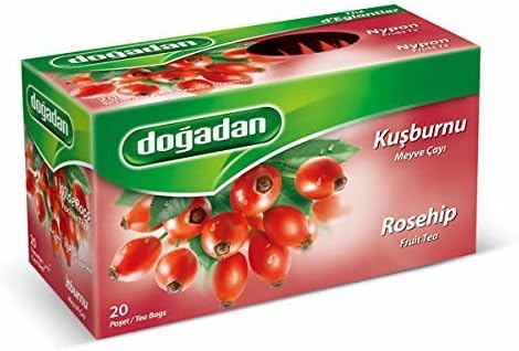 Doğadan Rosehip Herbal Infusion Tea 20 Bags (Kuşburnu)