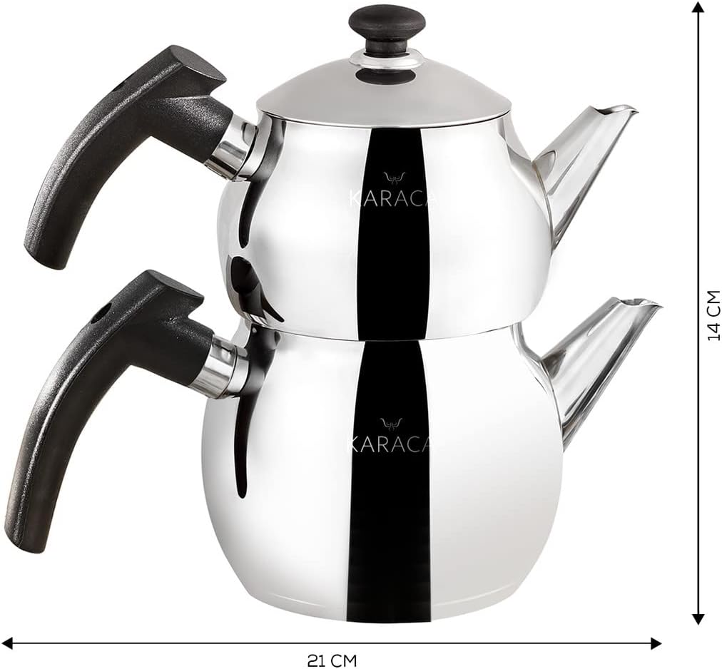 Karaca Adelya Mini Black Teapot Black