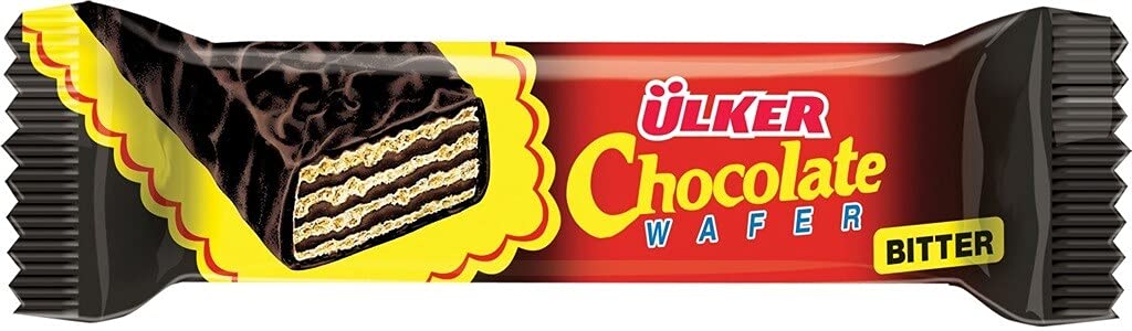 Ülker Bitter Chocolate Wafer 39g - Ülker Bitter Çikolatalı Gofret