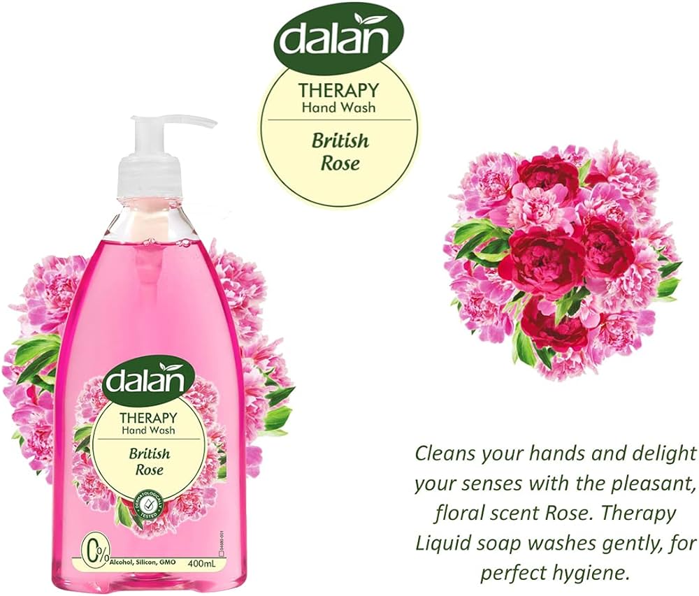 Dalan Therapy Liquid Hand Soap - British Rose 400ml