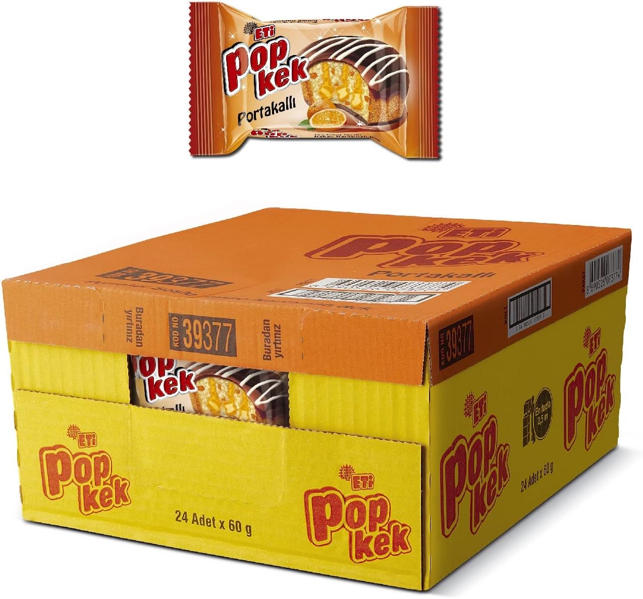Eti Popkek Orange 60g