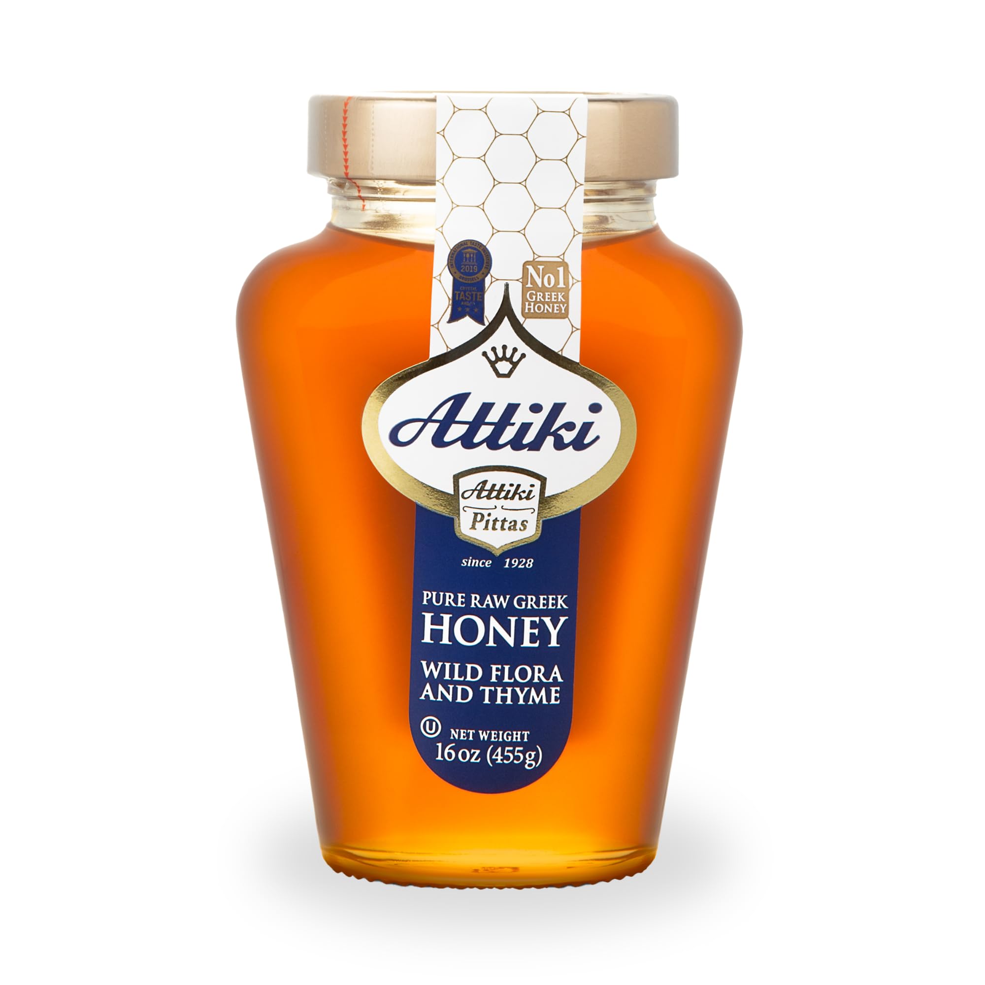 Attiki Greek Raw Honey 500g