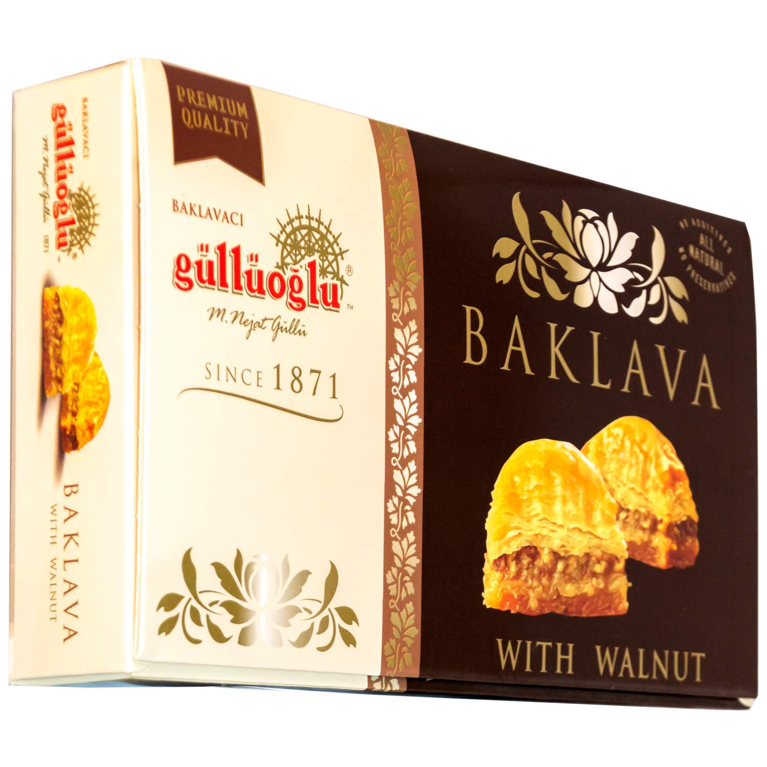 Baklavacı Güllüoğlu Walnut Baklava 500g - Güllüoğlu Cevizli Baklava