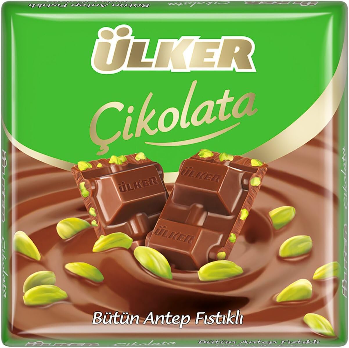 Ulker Milk Chocolate with Pistachio 70g