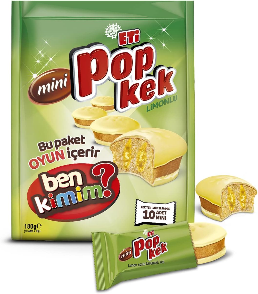 Eti Popkek Lemon Mini Bag 180g