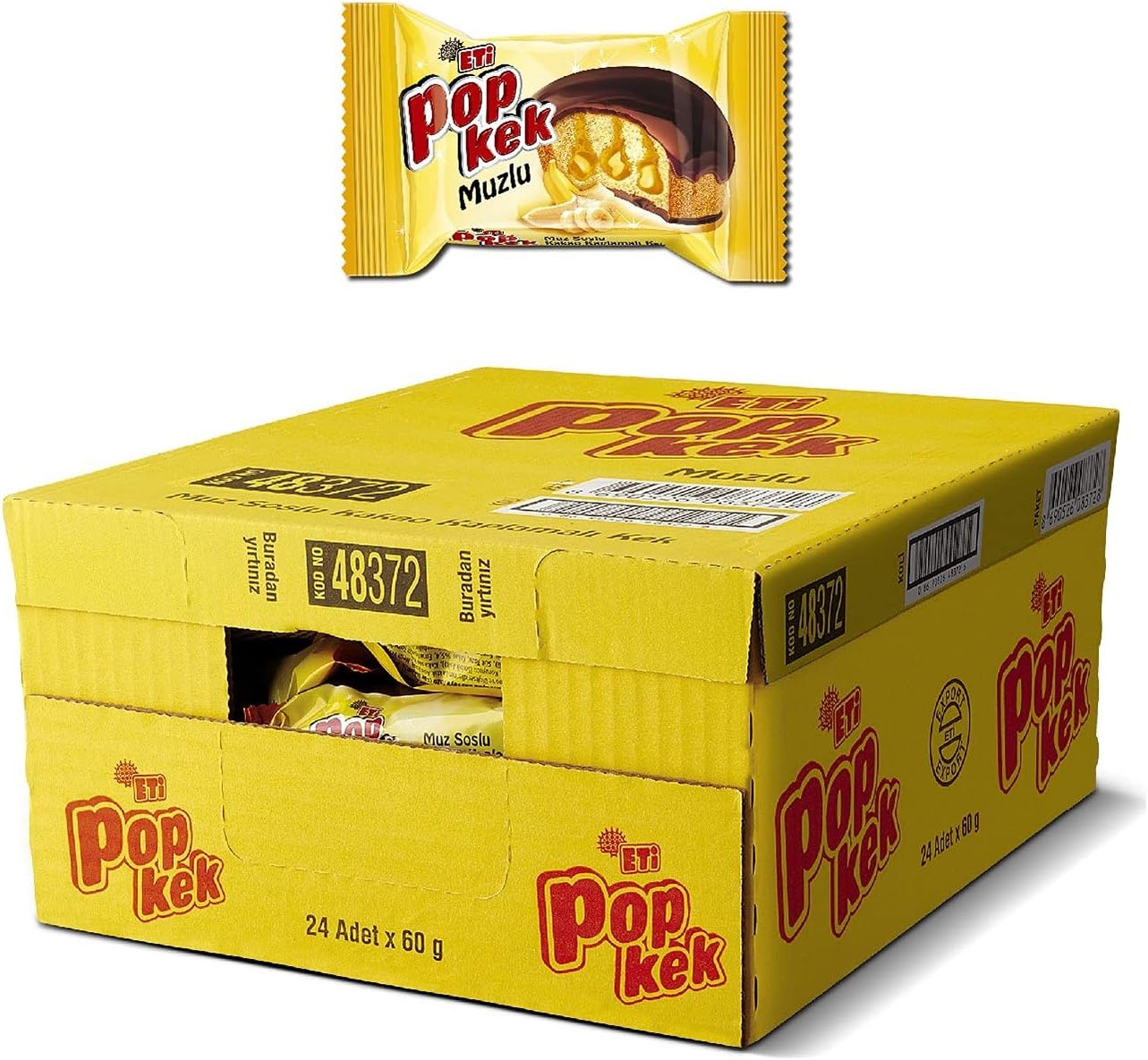 Eti Popkek Banana Cake 60g