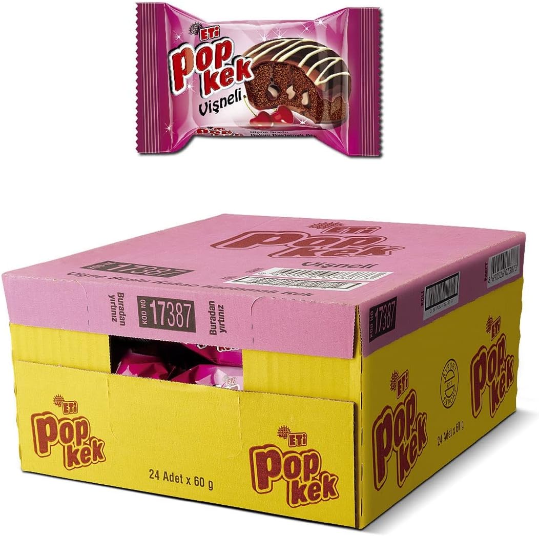 Eti Popkek Sour Cherry 60g