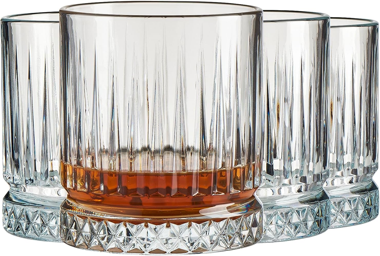 Pasabahce Elysia Whiskey & Cocktail Glasses Set of 4 - 355cc