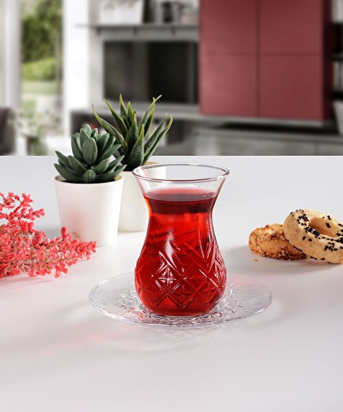 Pasabahce Timeless Turkish Tea Glasses – Set for 6 People