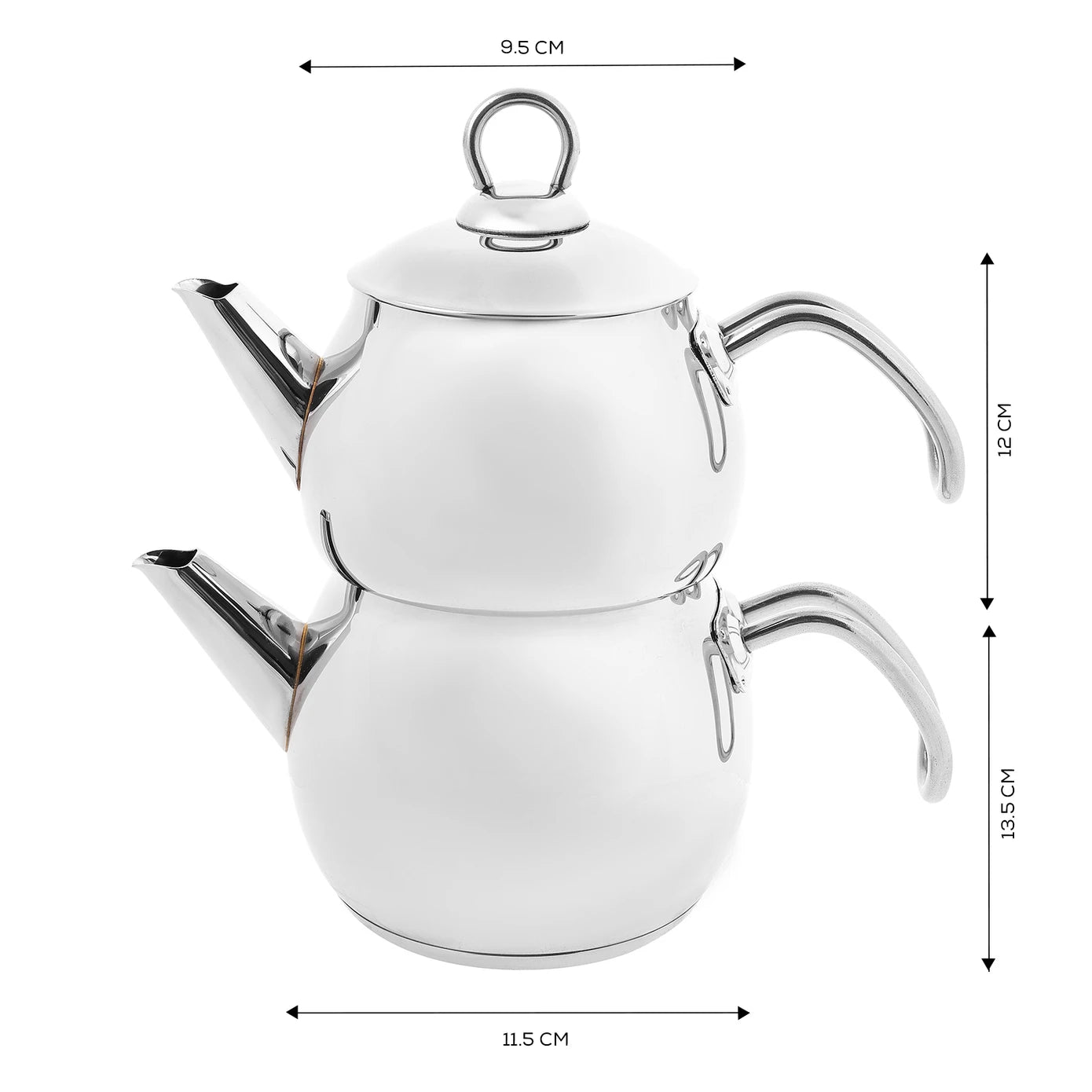Karaca Adelya Mini Metal Teapot