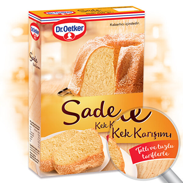 Dr. Oetker Plain Cake Mix 450g - Dr. Oetker Sade Kek Karışımı
