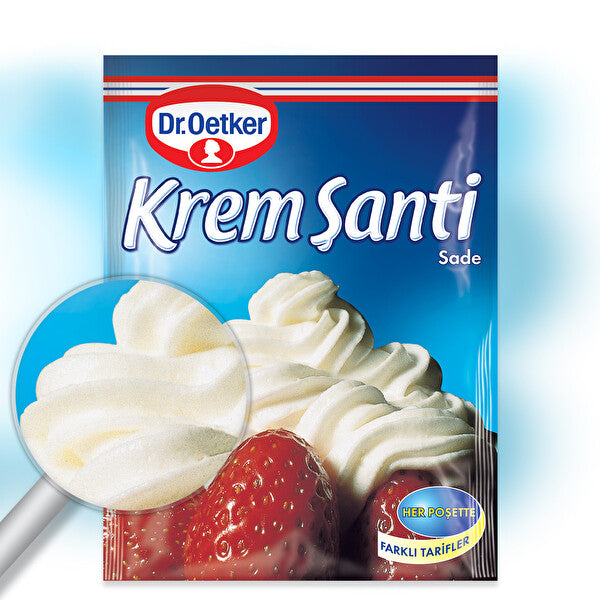 Dr. Oetker Whipped Cream 75g - Dr. Oetker Krem Şanti
