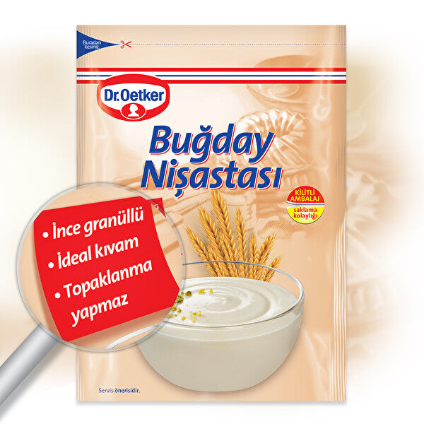 Dr. Oetker Wheat Starch 150g - Dr. Oetker Buğday Nışastası