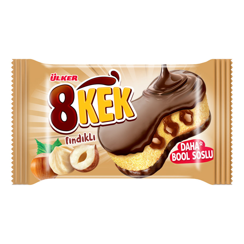 Ulker 8 Kek Hazelnut Cake 55g