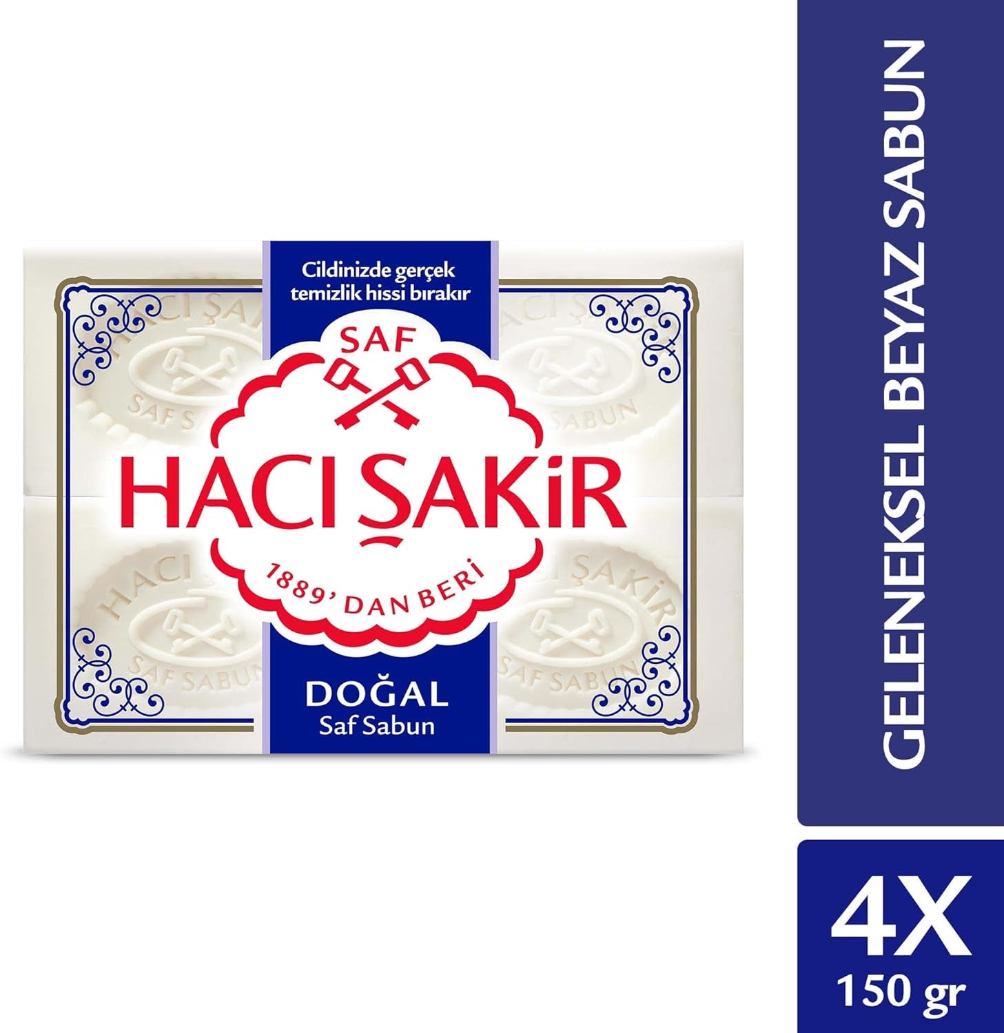 Hacı Şakir Natural Soap 4x150g
