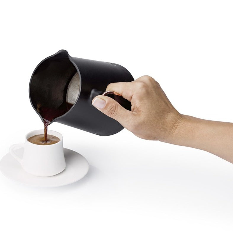 Arzum Okka Minio Automatic Turkish Coffee Maker, Black/Silver - Okka Minio Türk Kahvesi Makinesi