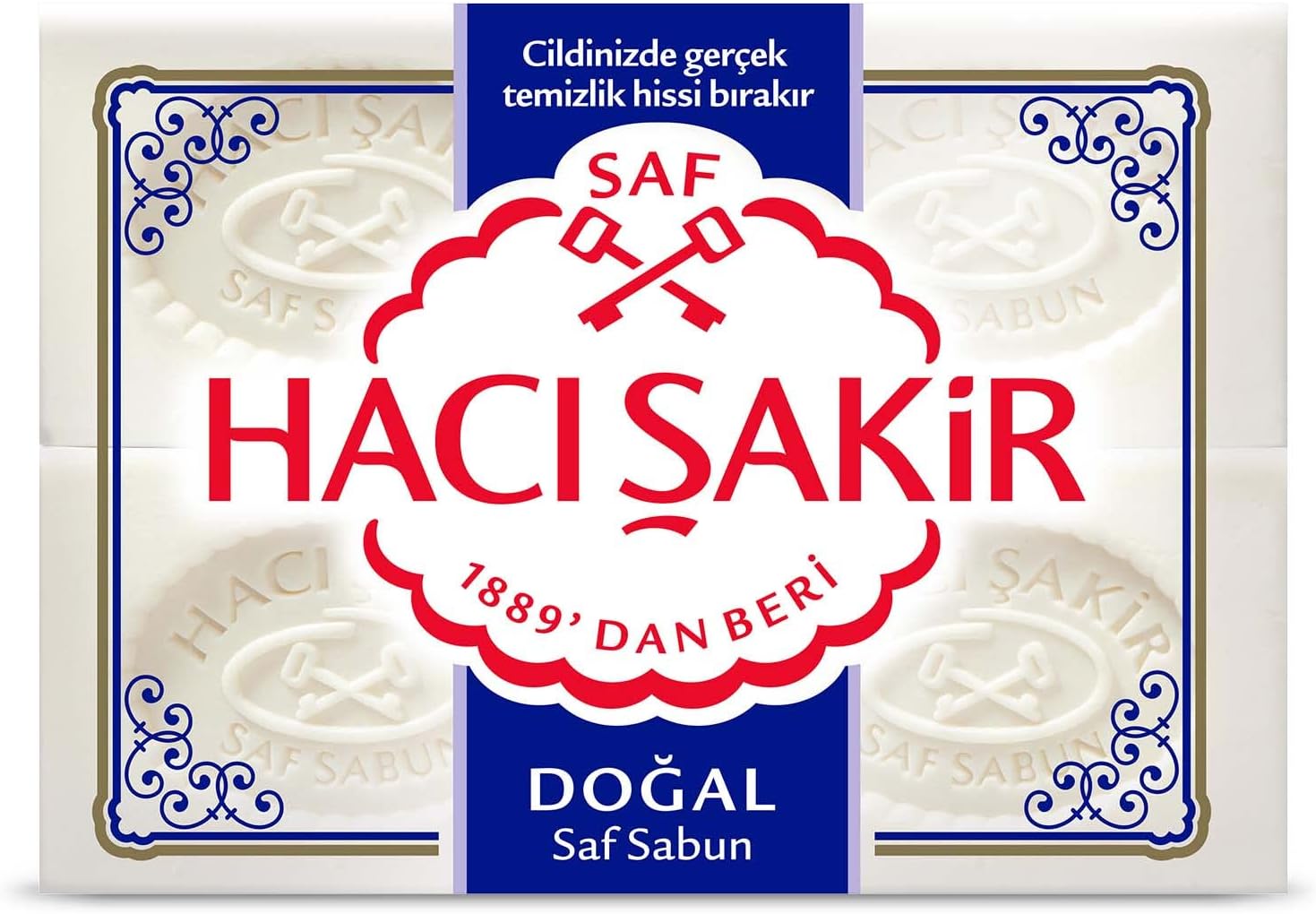 Hacı Şakir Natural Soap 4x150g