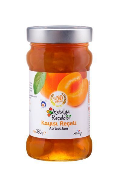 Antalya Reçelcisi Apricot Jam 380g - Kayısı Reçeli