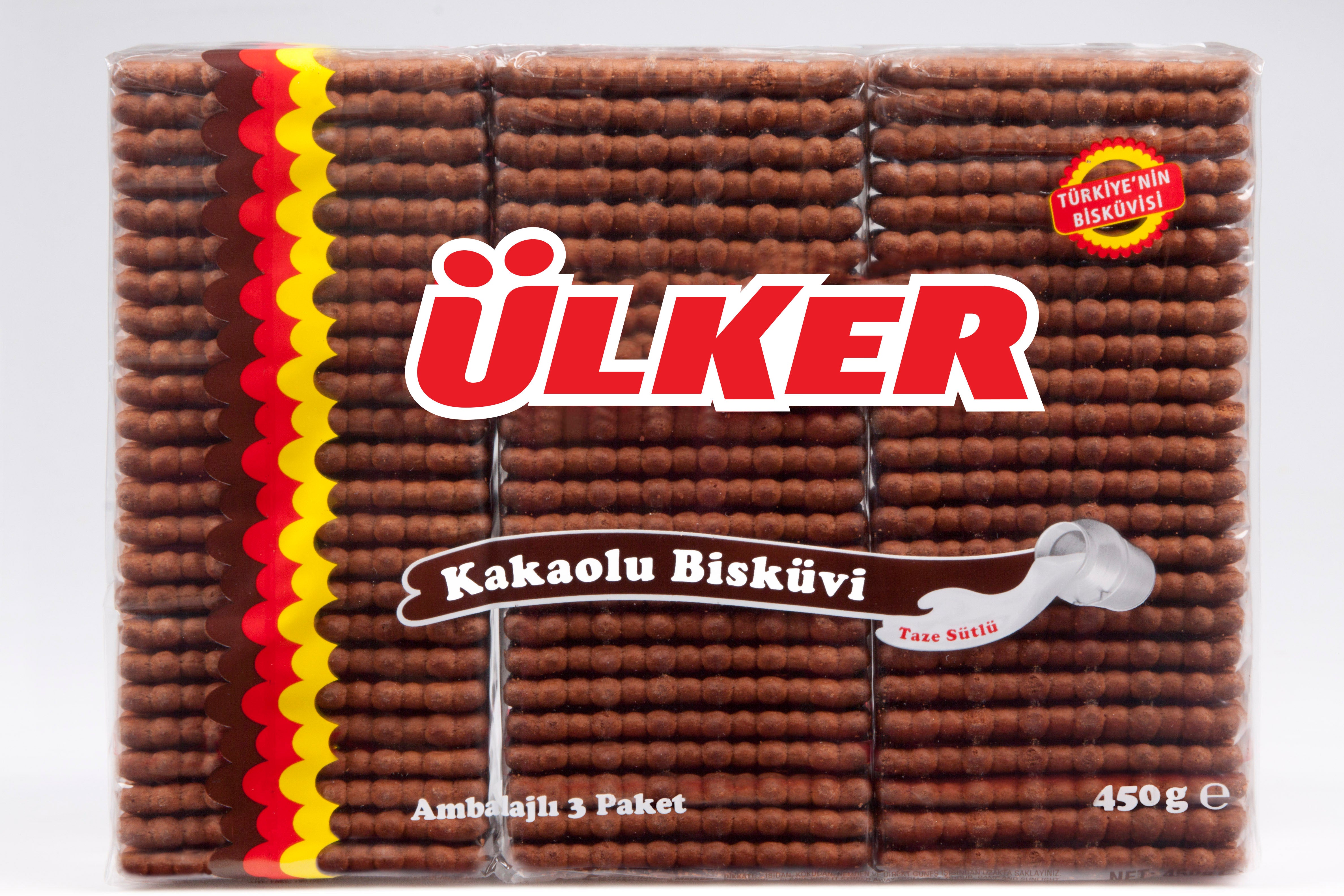 Ülker Tea Biscuits w/Cacao 450g