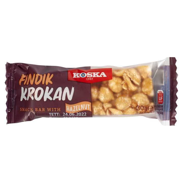 Koska Hazelnut Snack Bar 30g
