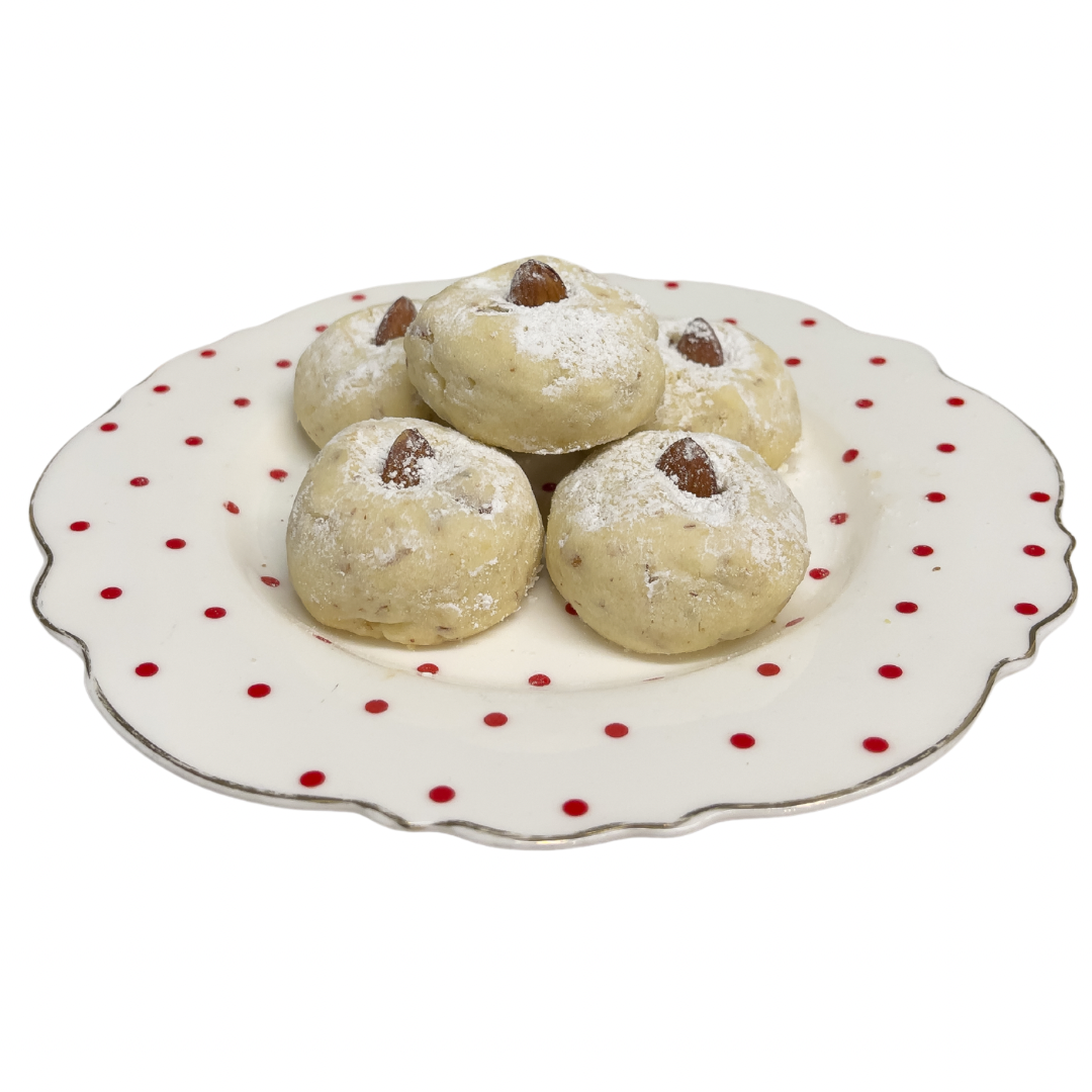 Almond Cookies – 9 Pieces (Approx. 310g) - Badem Kurabiyesi