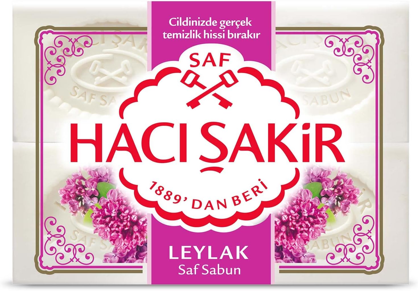 Hacı Şakir Lilac Soap 4x150g