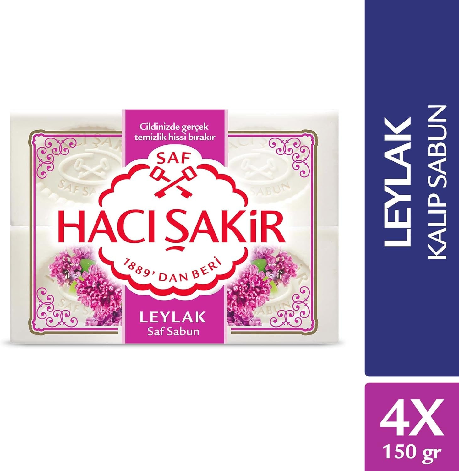 Hacı Şakir Lilac Soap 4x150g