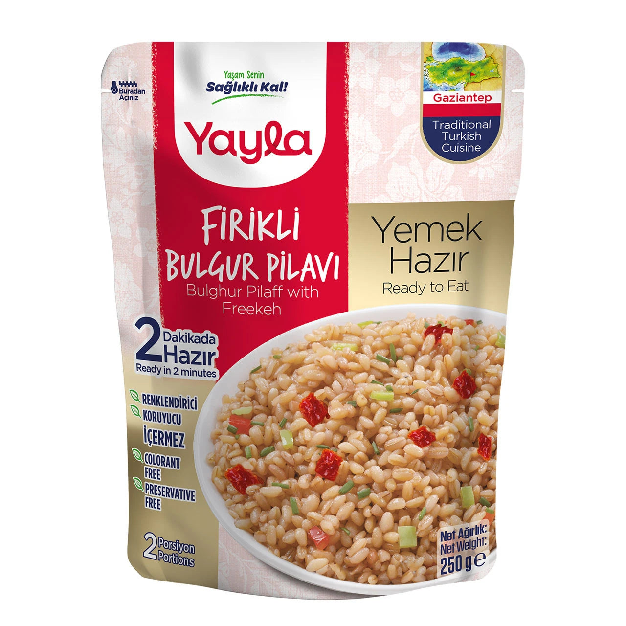 Yayla Bulgur Pilaff with Freekeh 250g