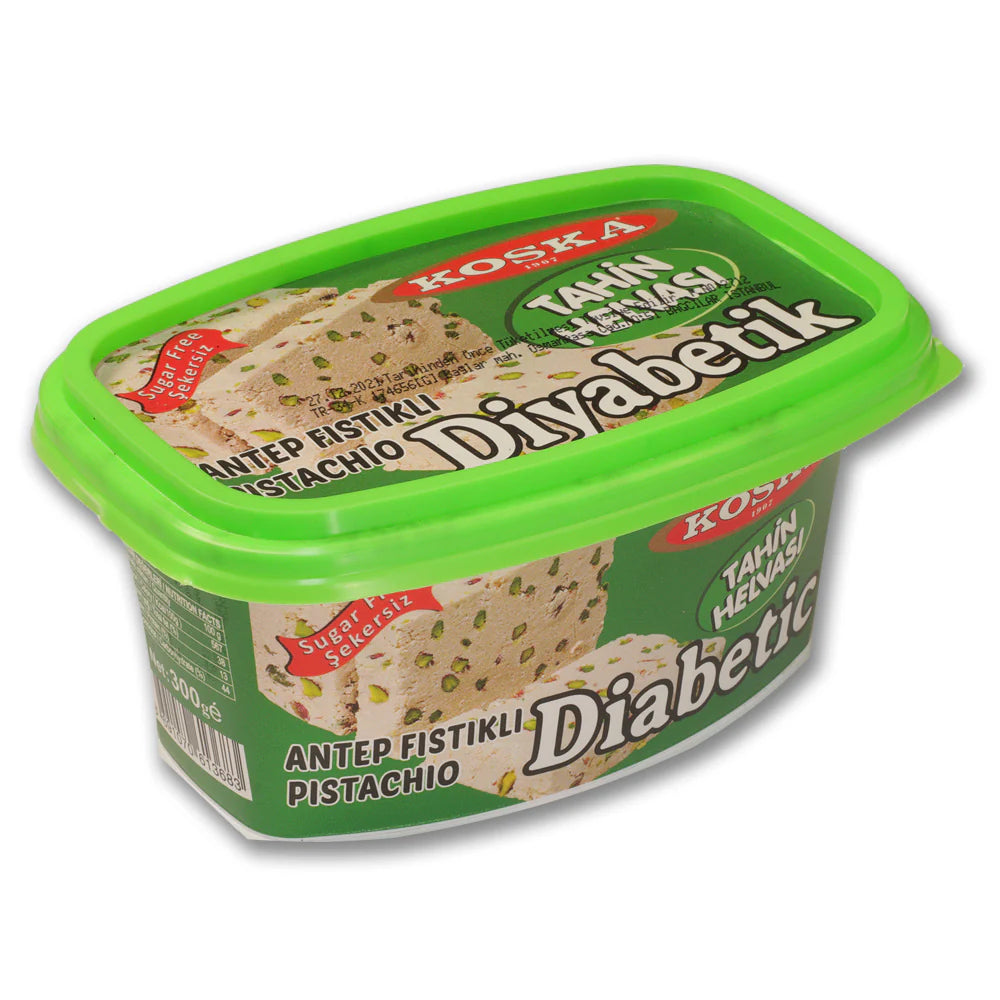 Koska Pistachio Diabetic Halva 300g (Antep Fistikli Diyabetik Helva)