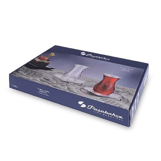 Pasabahce Timeless Turkish Tea Glasses – Set for 6 People