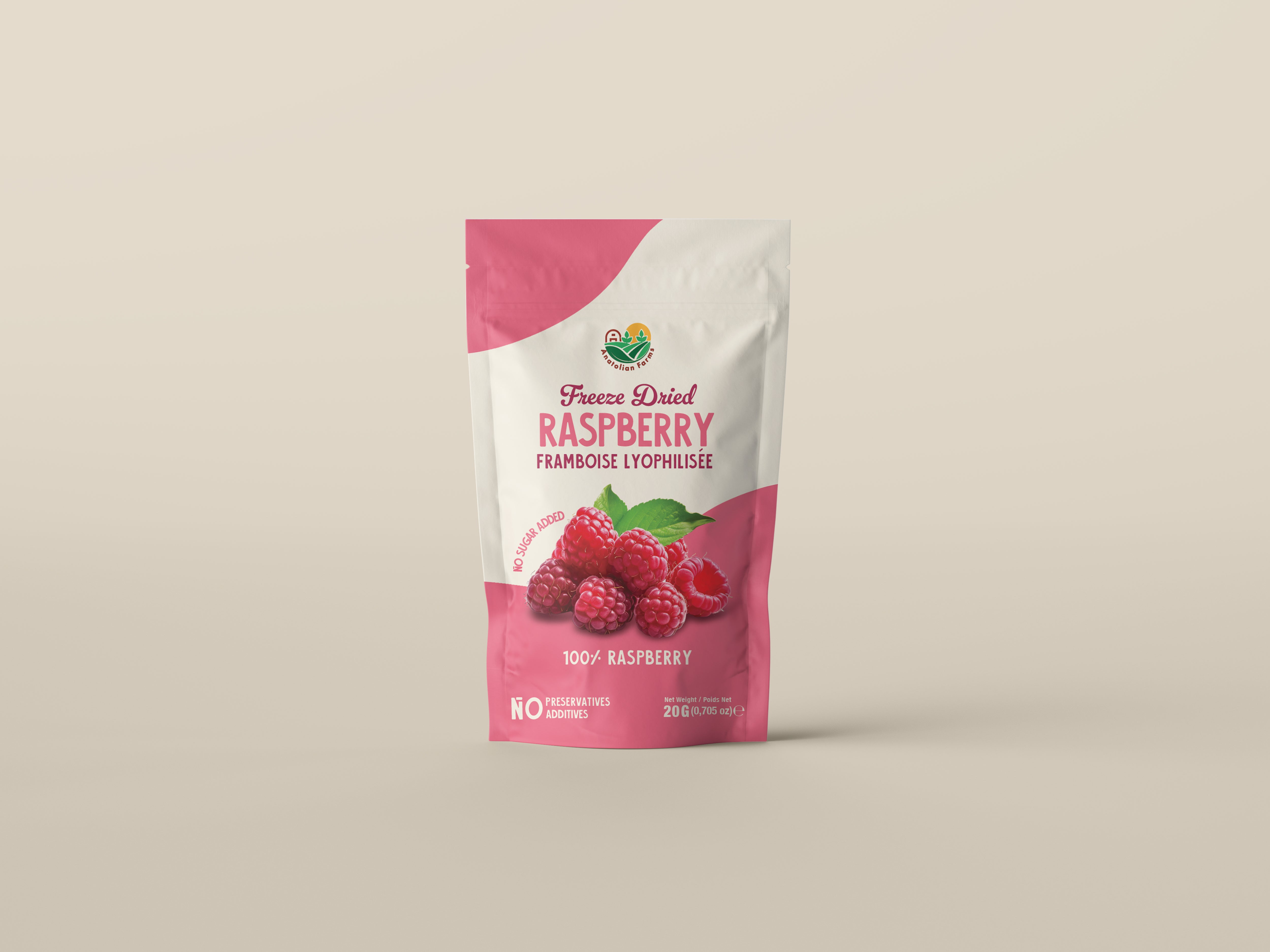 Anatolian Farms Freeze Dried Raspberry 20g