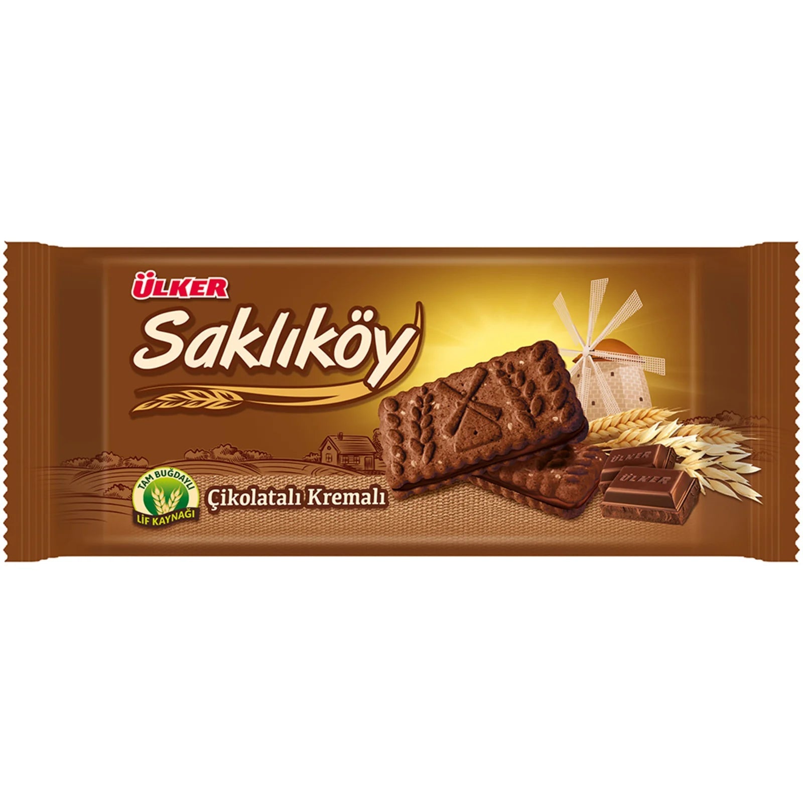 Ulker Saklikoy Biscuit w/Chocolate Cream 87g